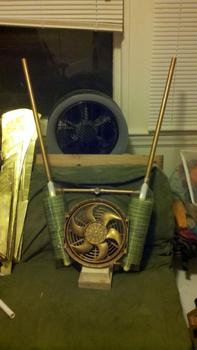 Fan and framework